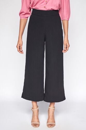 2 - Black Solid Flared Bottom, image 2