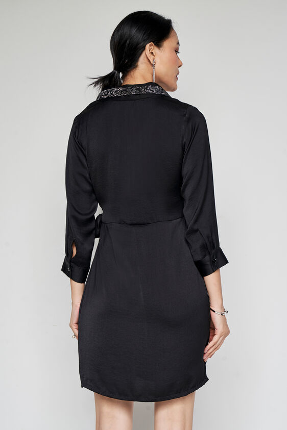 Star-studded Dress, Black, image 5