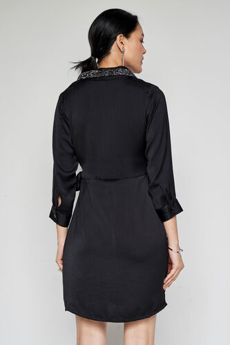 Star-Studded Dress, Black, image 5