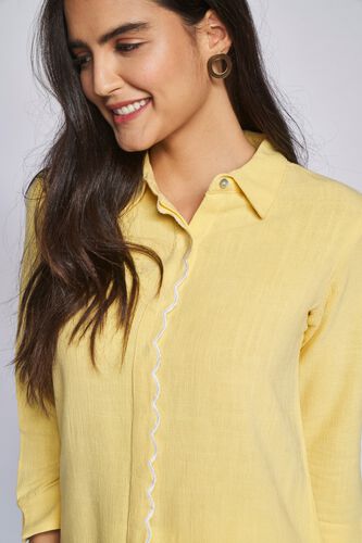 1 - Yellow Solid Straight Top, image 1