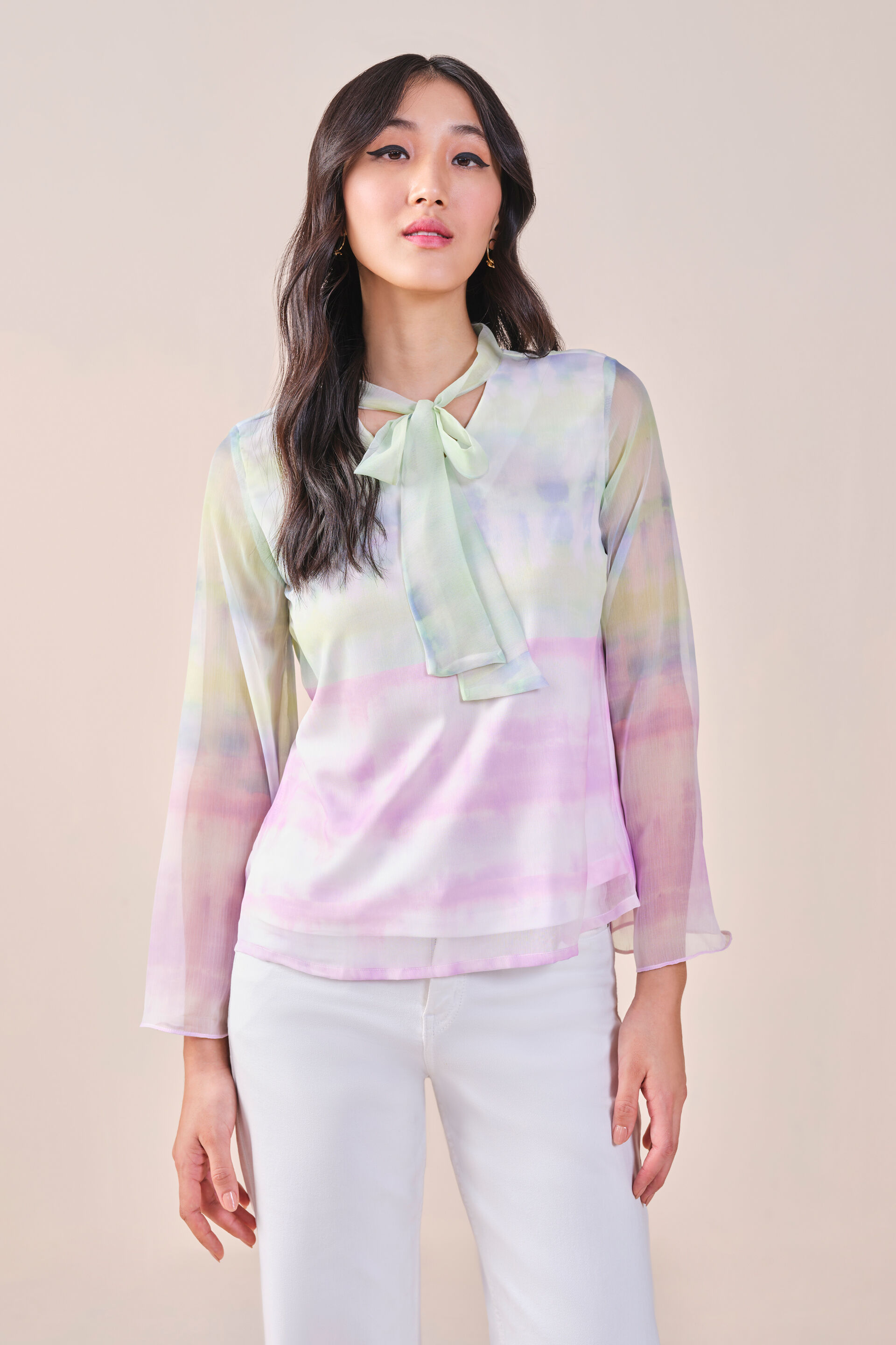 Pastel Parade Shirt, Green, image 1