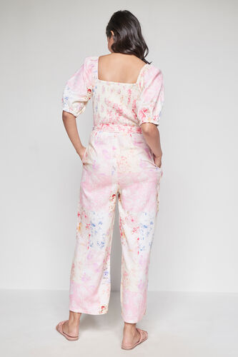 Floral Fling Jumpsuit, Multi Color, image 4