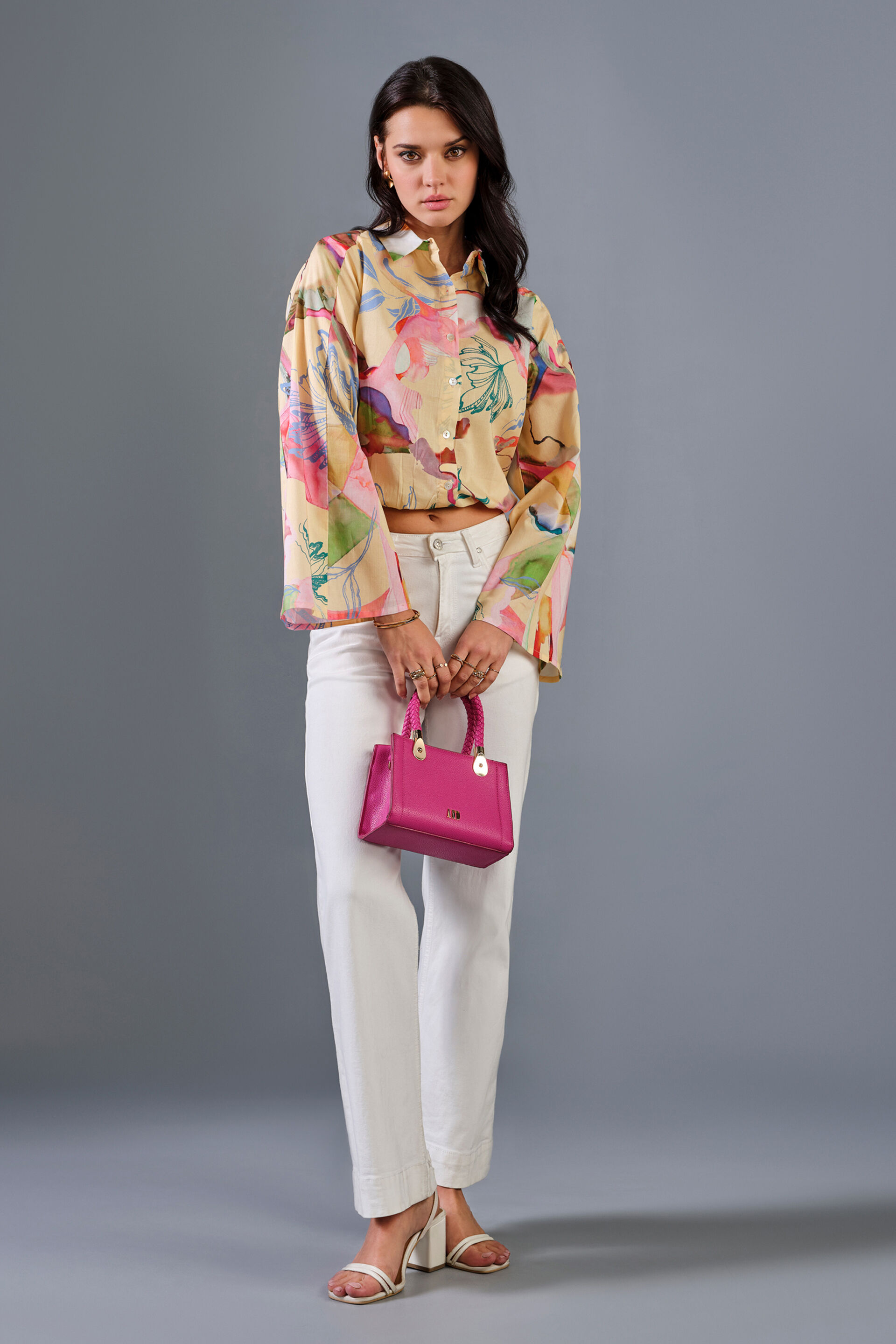 Nirvana Cotton Shirt, Multi Color, image 2