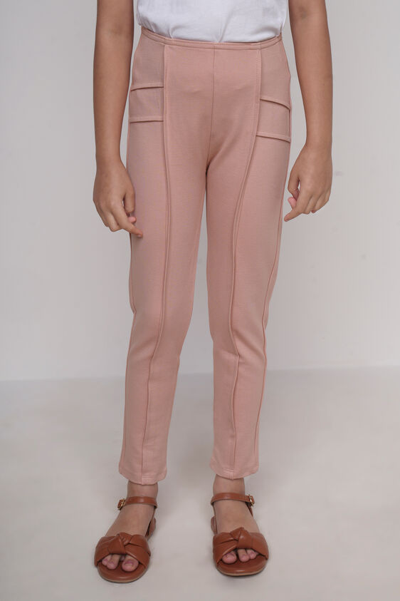 Skinny Straight Bottom, Pink, image 2