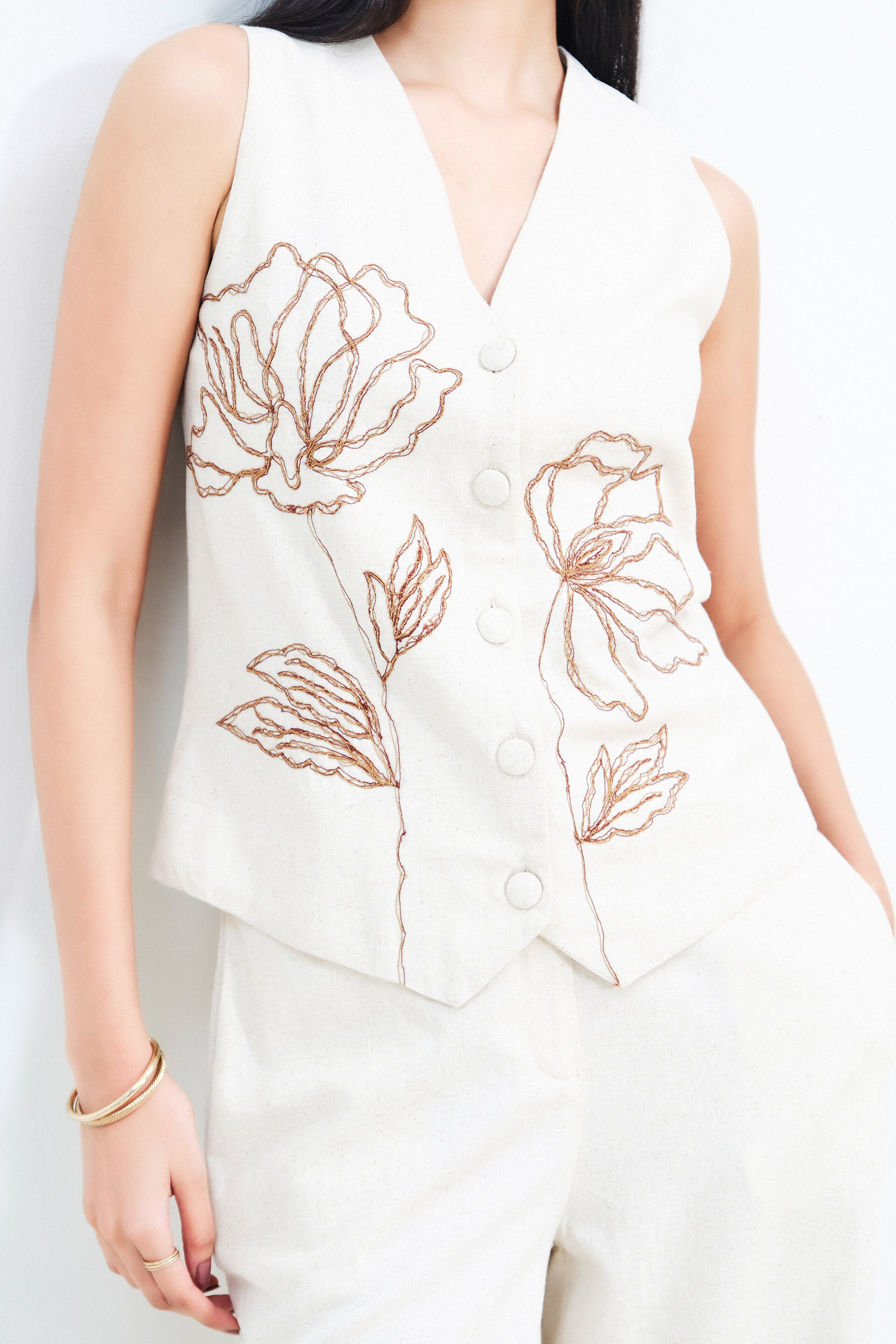 Caramel Crush Natural Co-ord Set, Natural, image 3