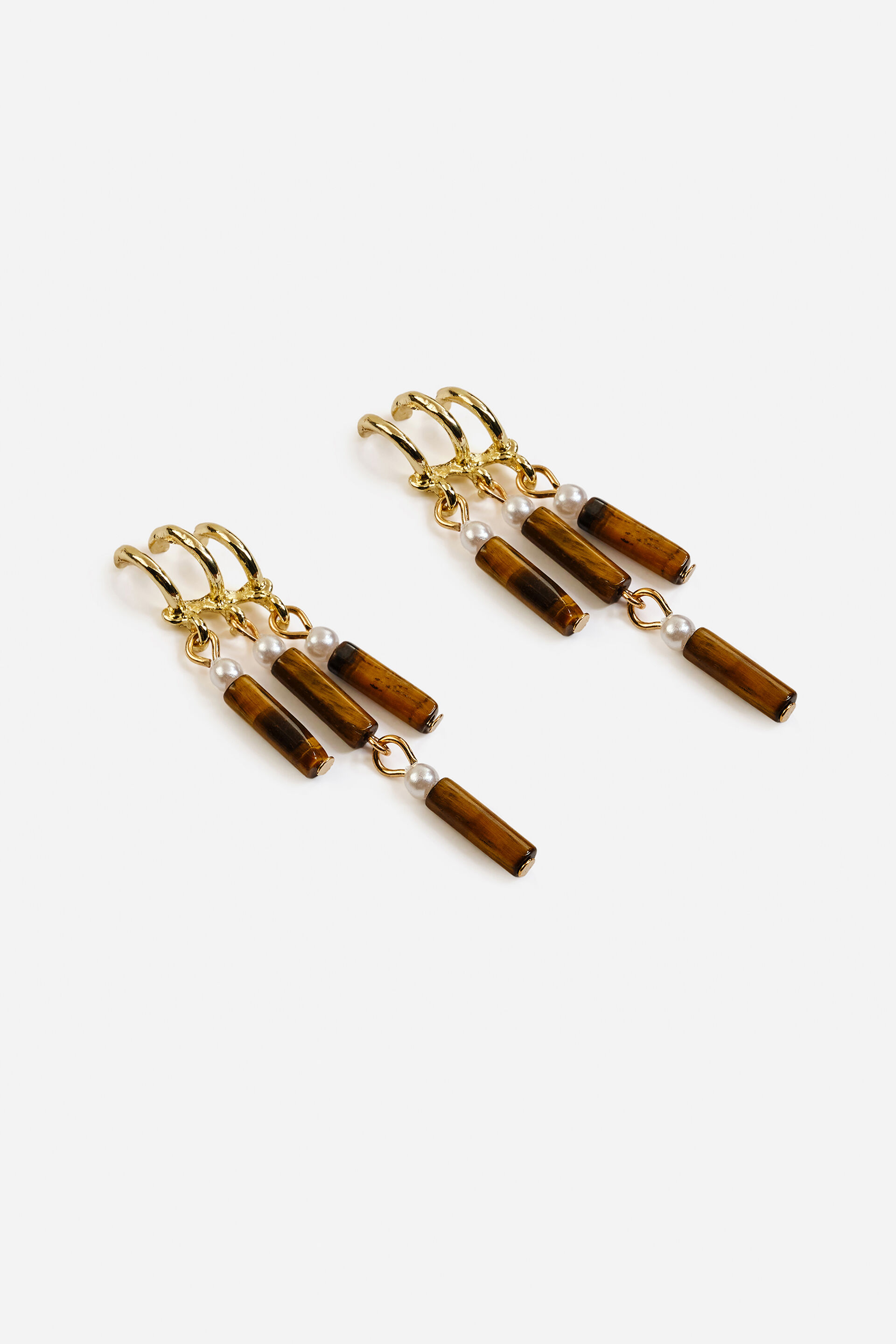 Amber Aura Earrings, , image 2