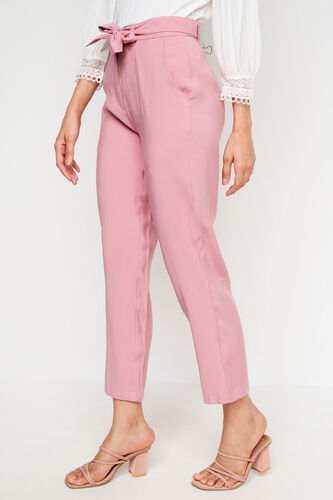 Pink Solid Straight Bottom, Pink, image 3