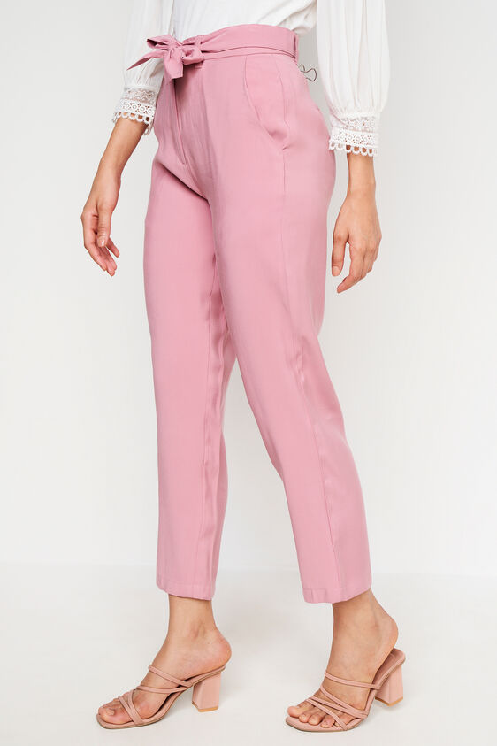 Pink Solid Straight Bottom, Pink, image 3