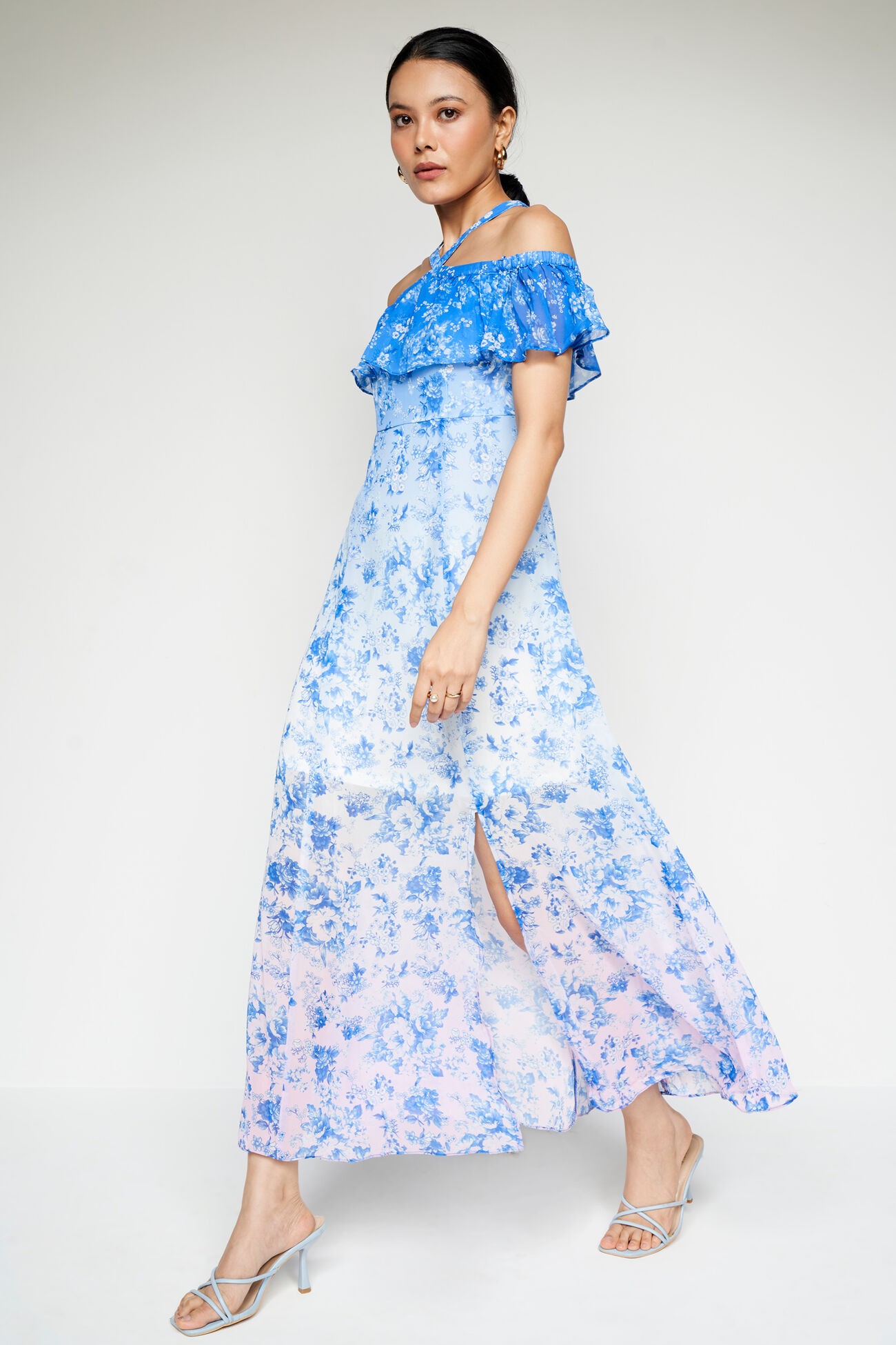 Ombre Love Gown, Blue, image 1