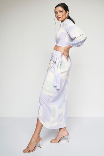 Subtle Shapes Co-ords Set, Powder Blue, image 3