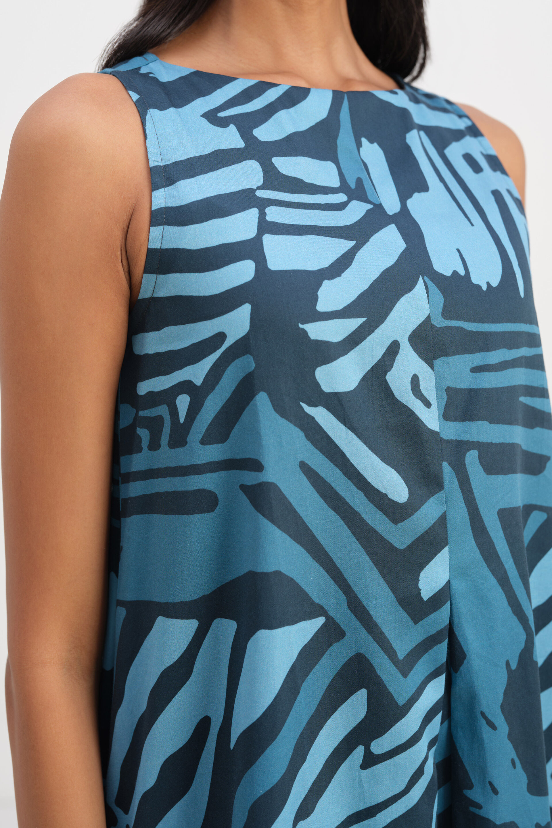 Indigo Beauty Dress, Blue, image 4