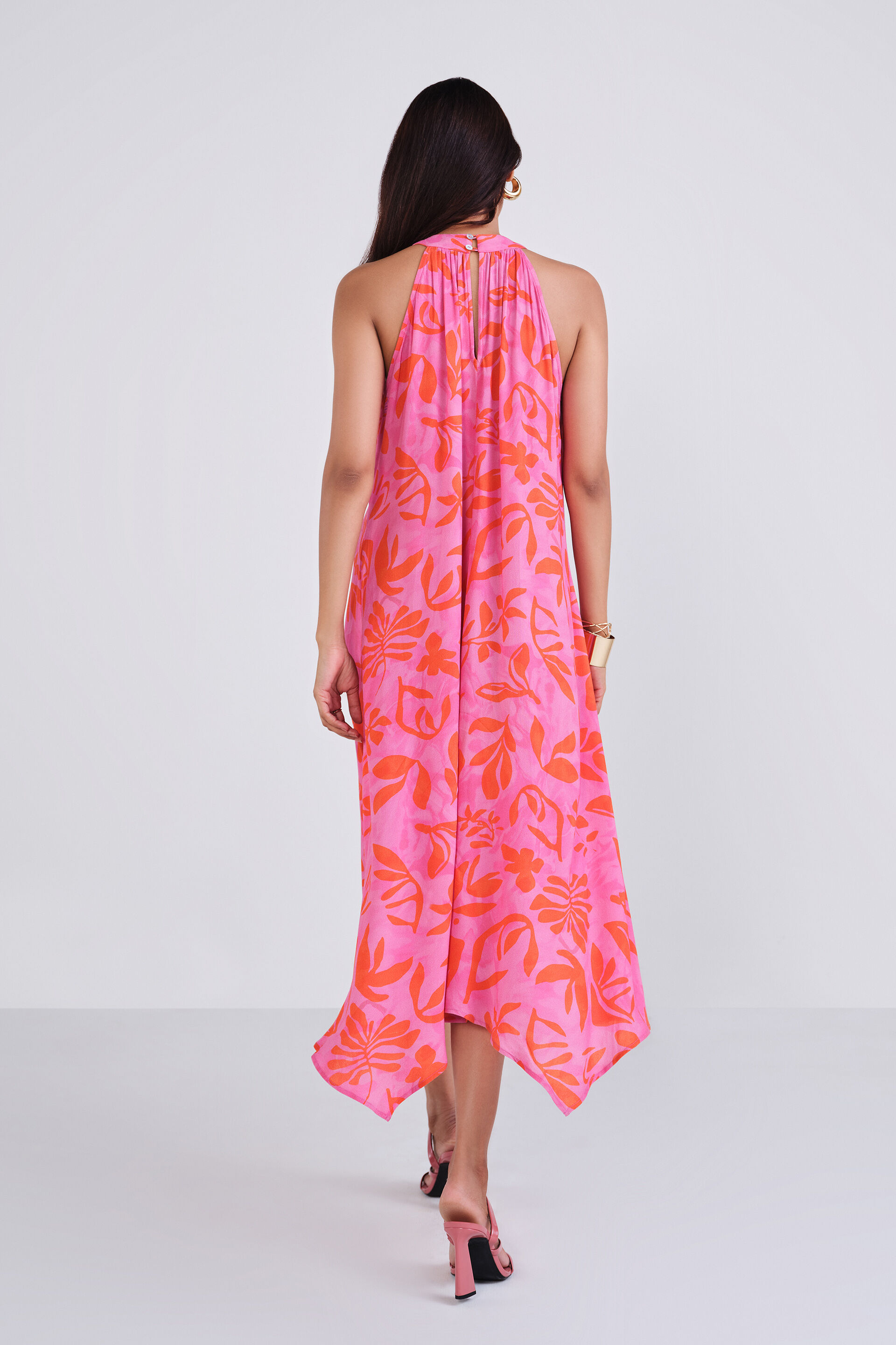 Raisa Maxi Dress, Pink, image 6