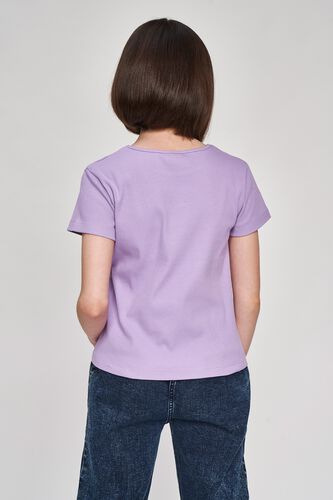 5 - Lilac Solid A-Line Top, image 5