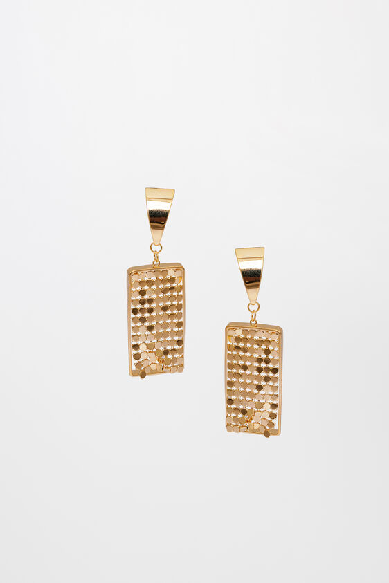 Gold Brass Earring, , image 1