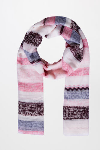 Pink Viscose Scarf, , image 1