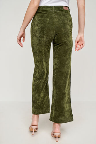 Solid Flared Bottom, Olive, image 4