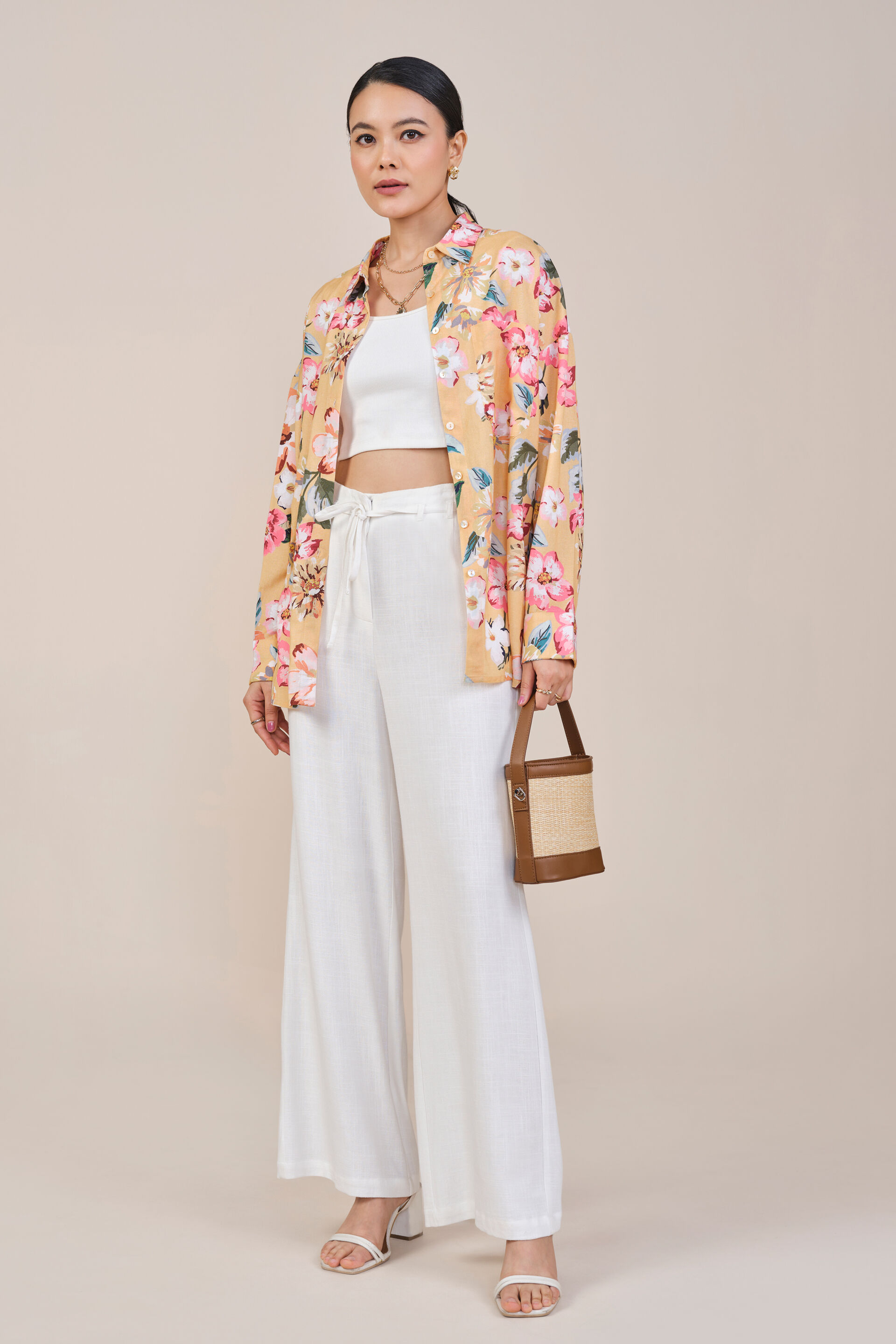 Fiorella Shirt, Yellow, image 2