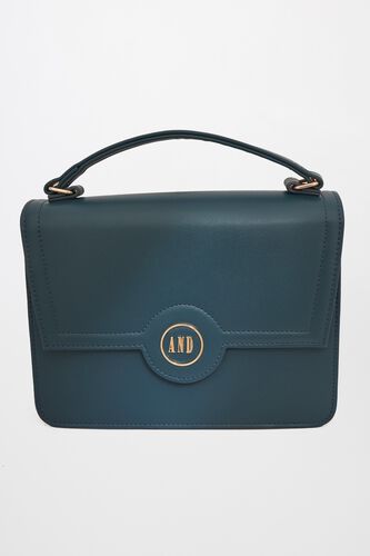 Blue Sling Handbag, , image 1
