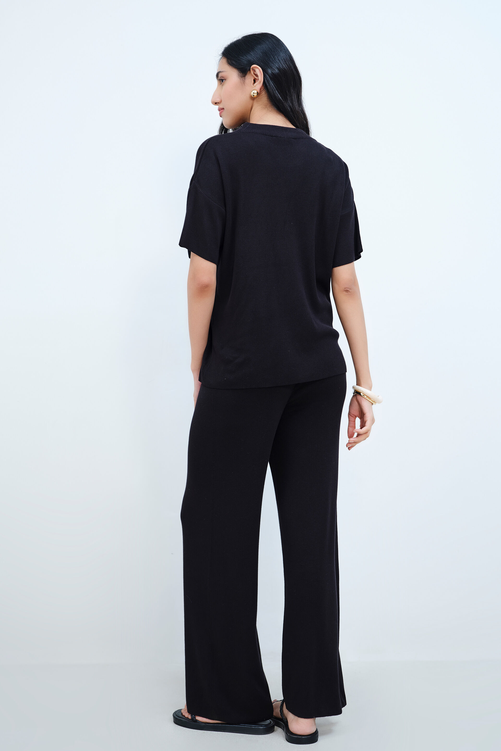 All Black Co-ord Set, Black, image 6