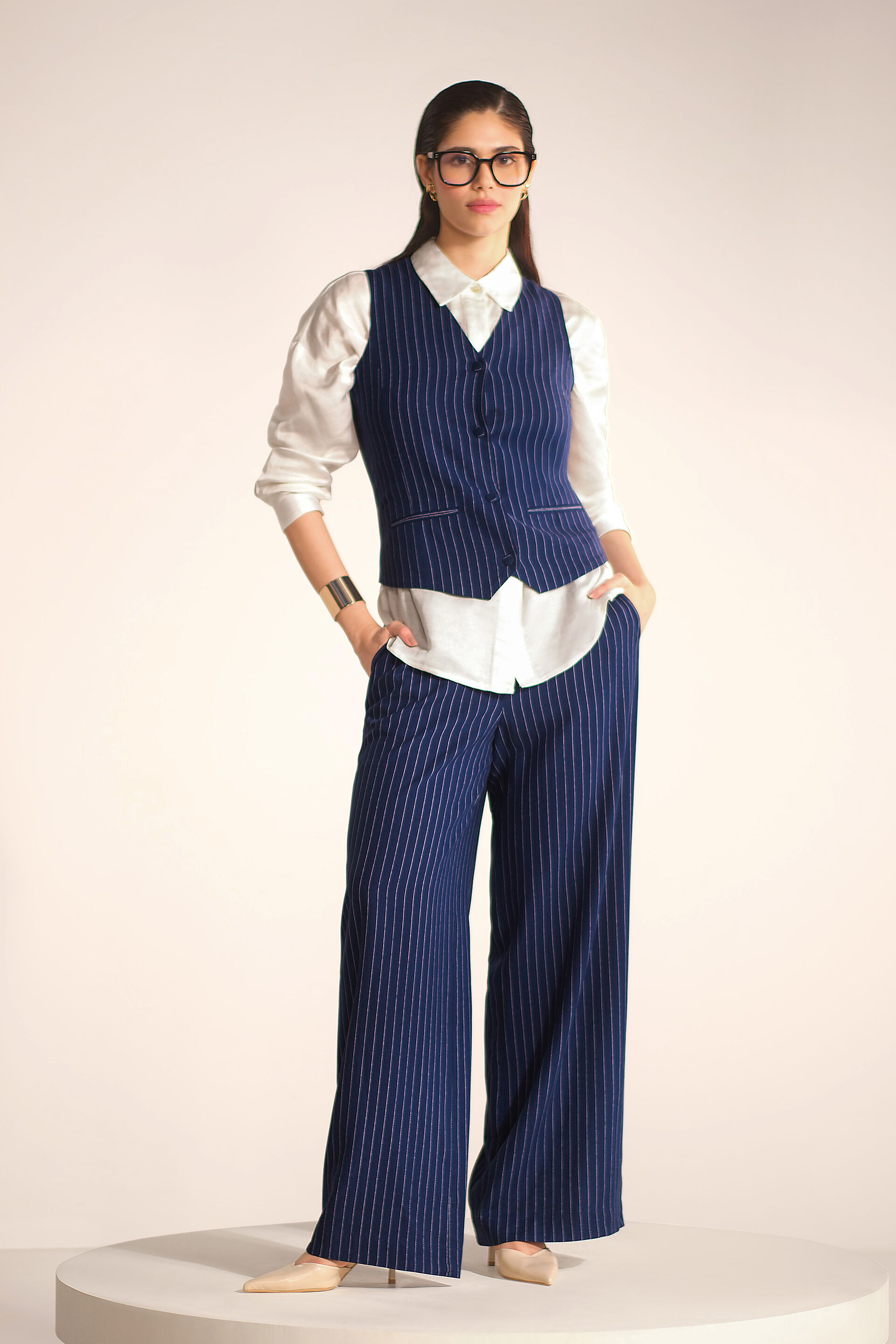 Moonglade Co-ord, Navy, image 3