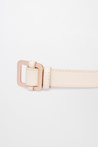 Beige Polyurethane Belt, Beige, image 2