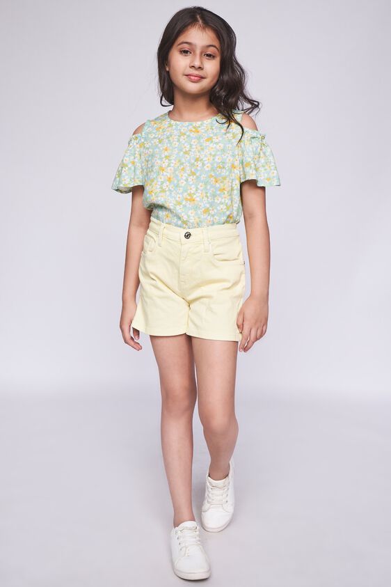 4 - Mint Floral Straight Top, image 4