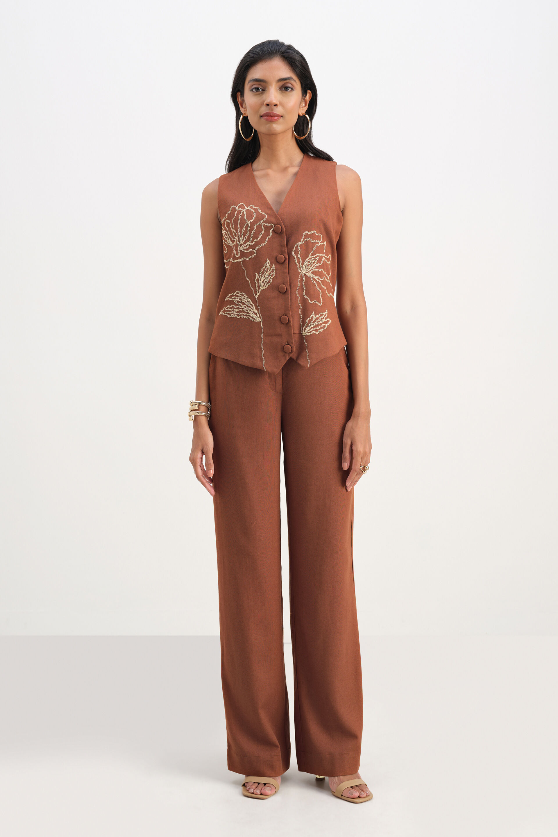 Caramel Crush Brown Co-ord Set, Brown, image 2