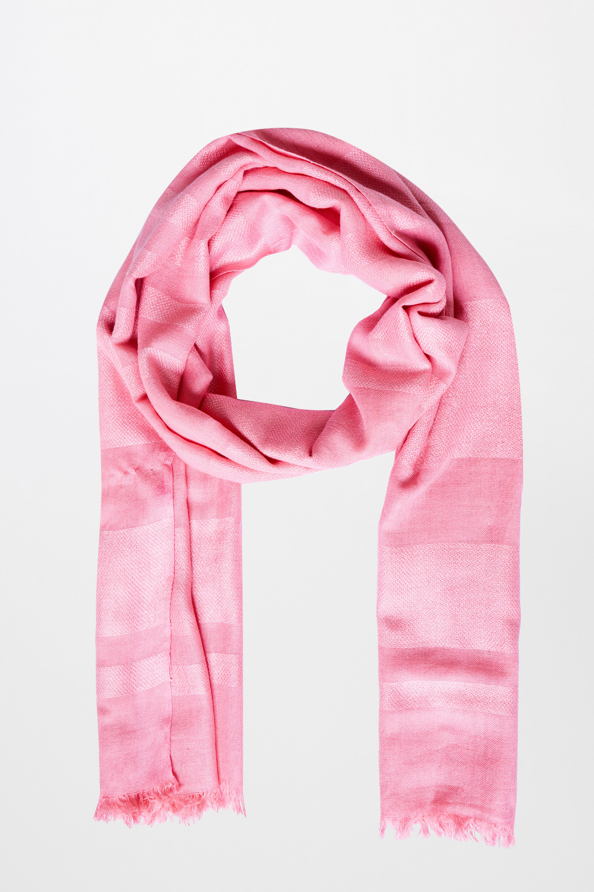 Pink Viscose Scarf, , image 1