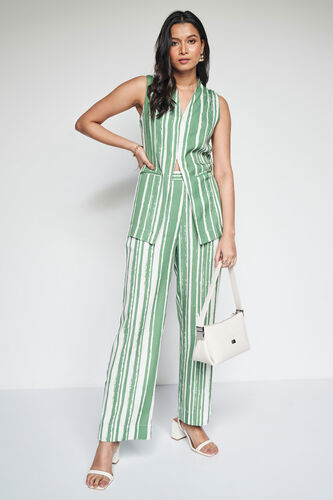 Stripe It Up Co-ords Set, Cream, image 1