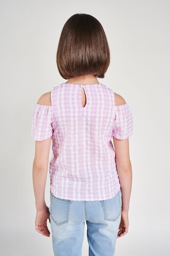 5 - Pink Checked A-Line Top, image 5