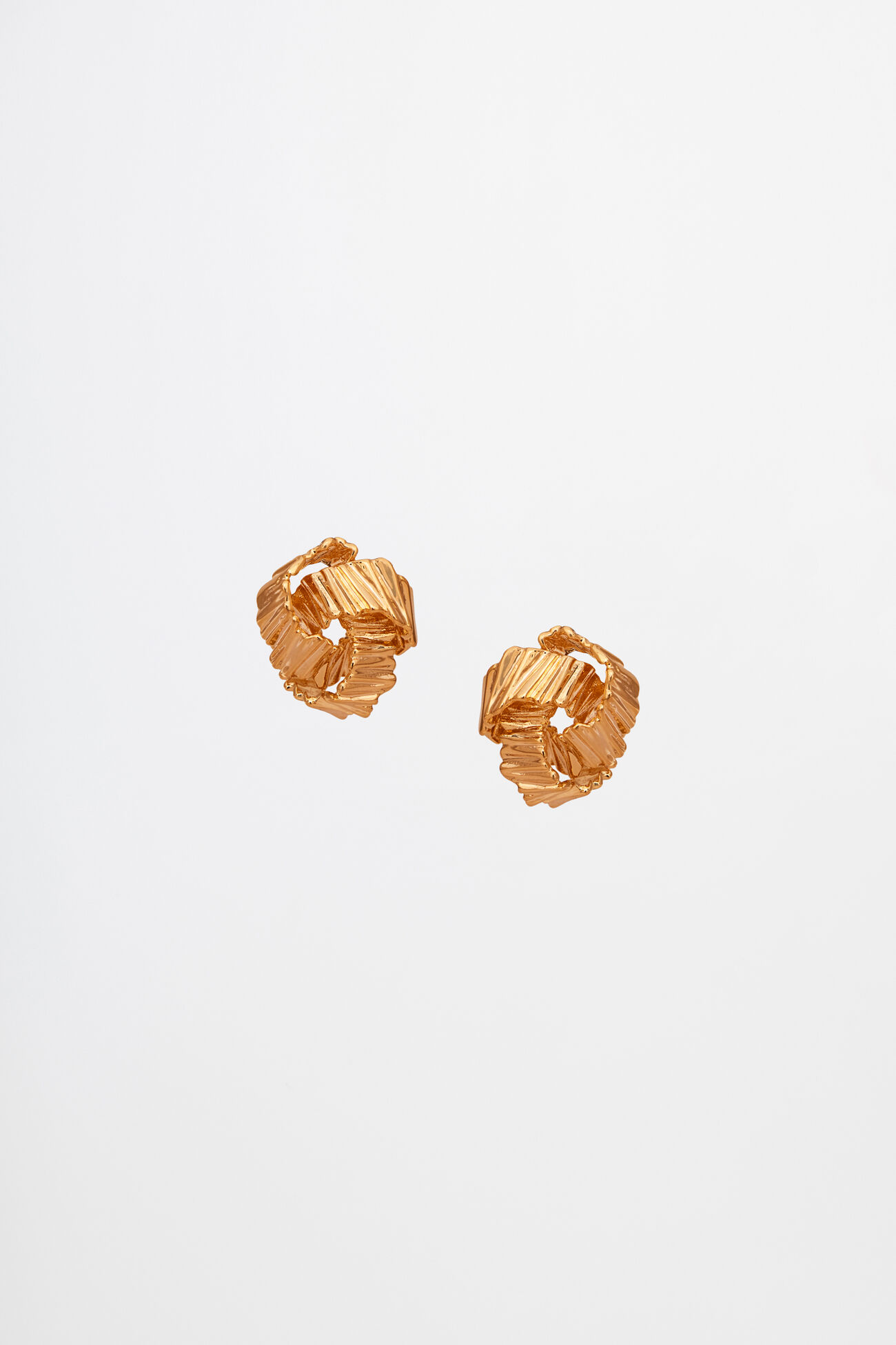 Infinity Gold Studs, , image 1