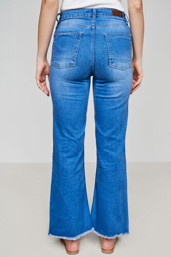 Light Blue Solid Flared Bottom, Light Blue, image 4