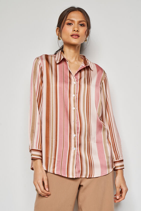 Down The Line Shirt, Beige, image 2