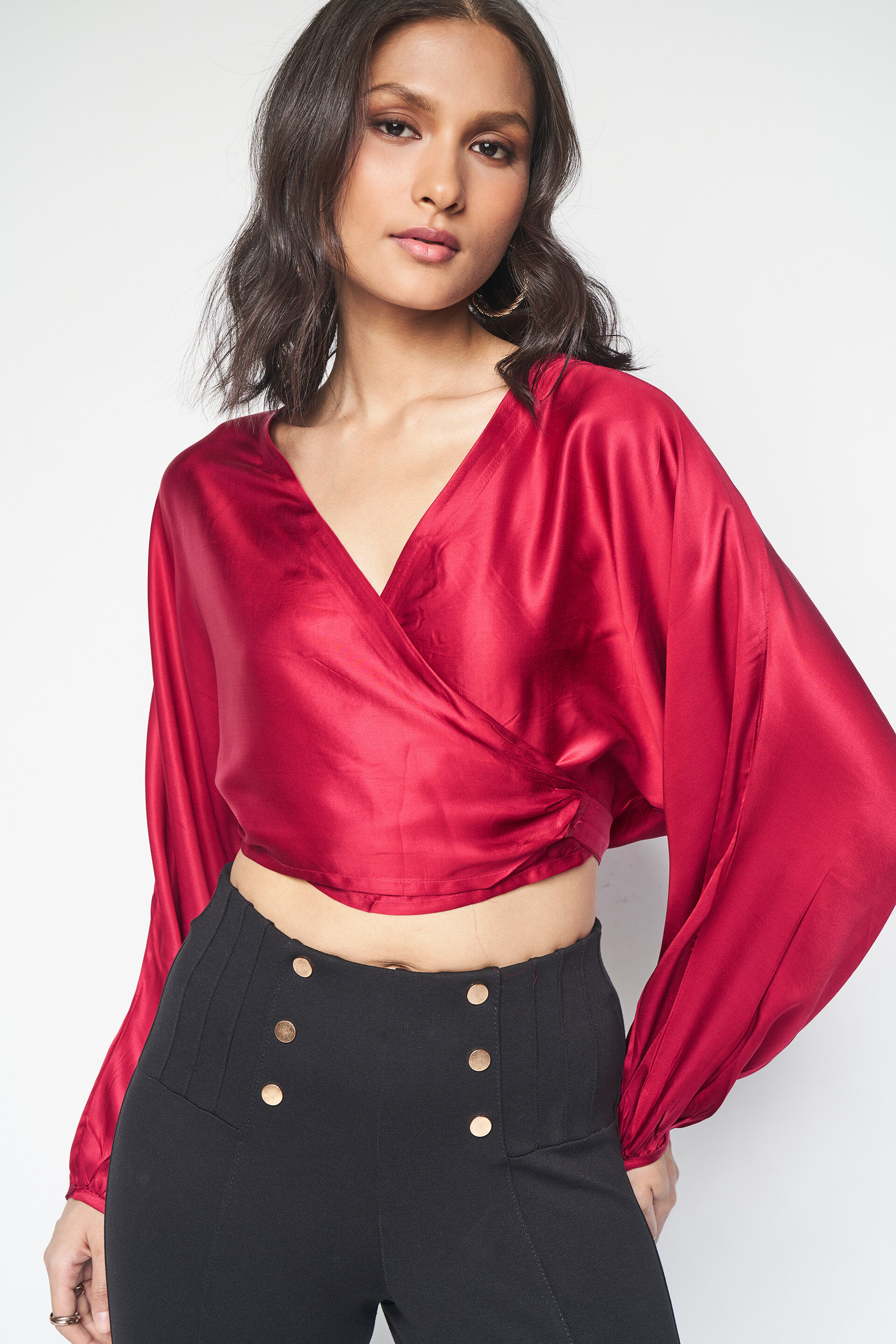 Red O'Clock Top, Red, image 2