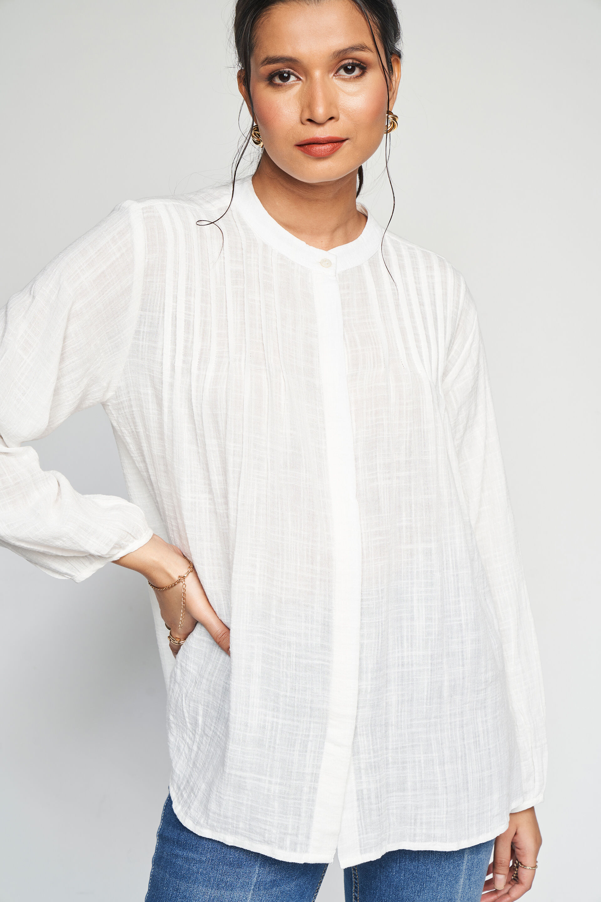 Breezy Bliss Top, White, image 1