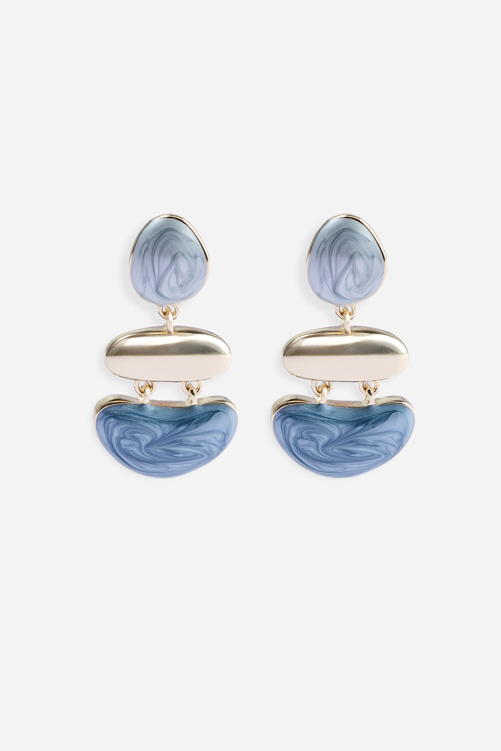 Misty Multi-coloured Dangler Earrings, , image 1