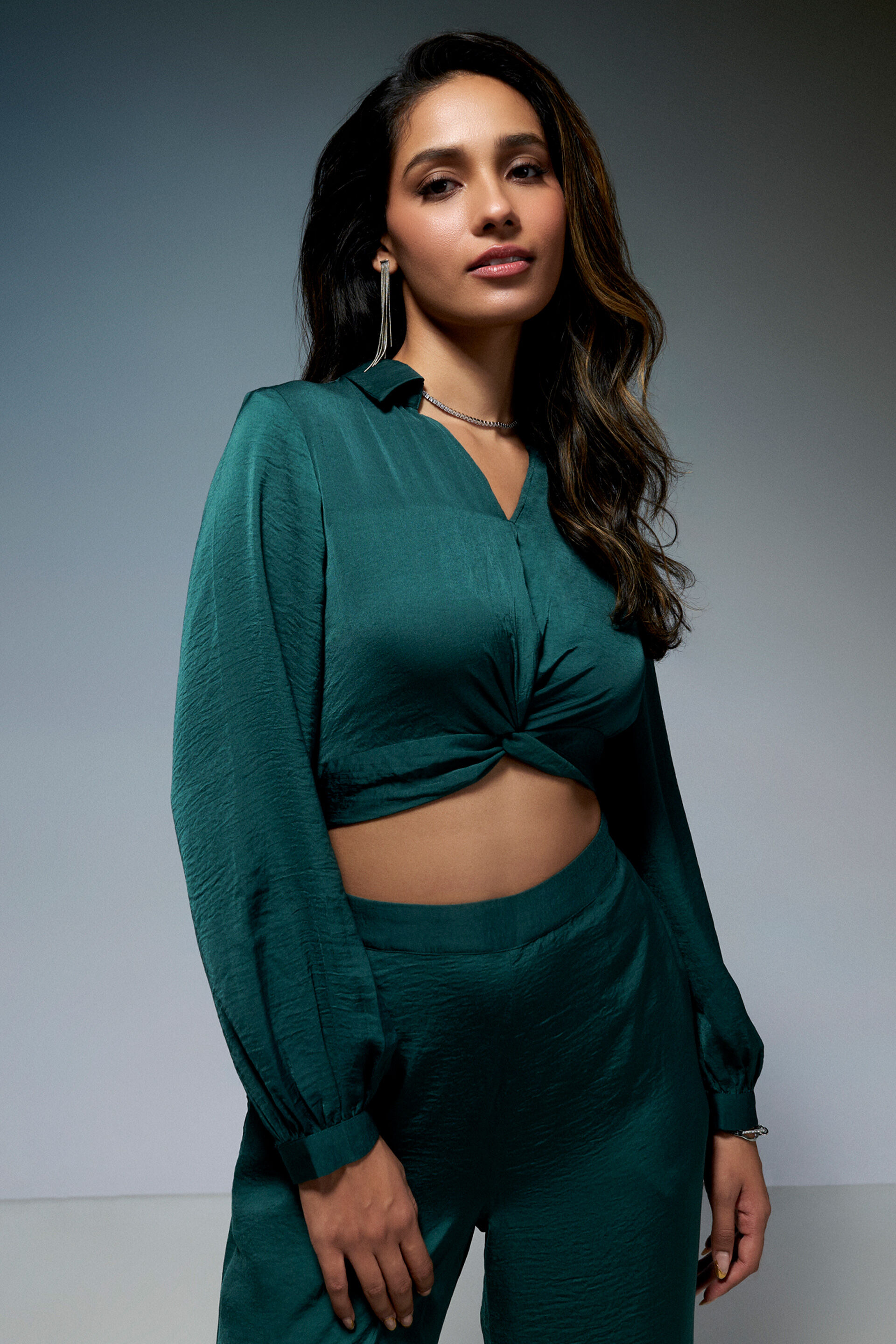 Secrets Revealed Coord Set, Emerald Green, image 3