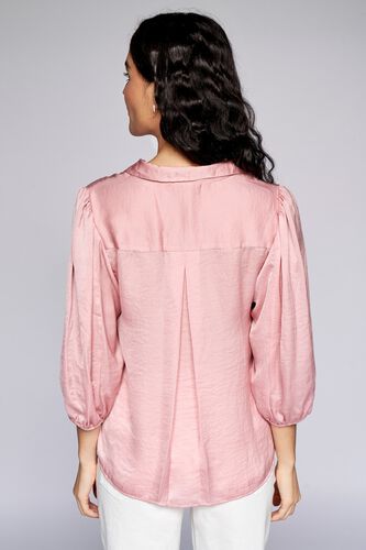 5 - Pink Solid Straight Top, image 5