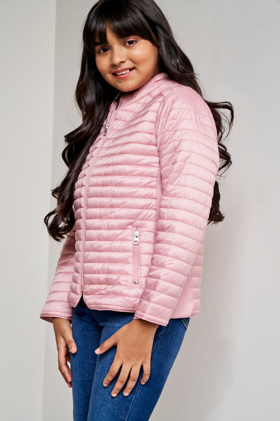 Blush Self Design Straight Jacket, Blush, image 2