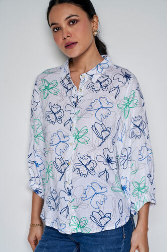Botanical Play Top, Beige, image 4