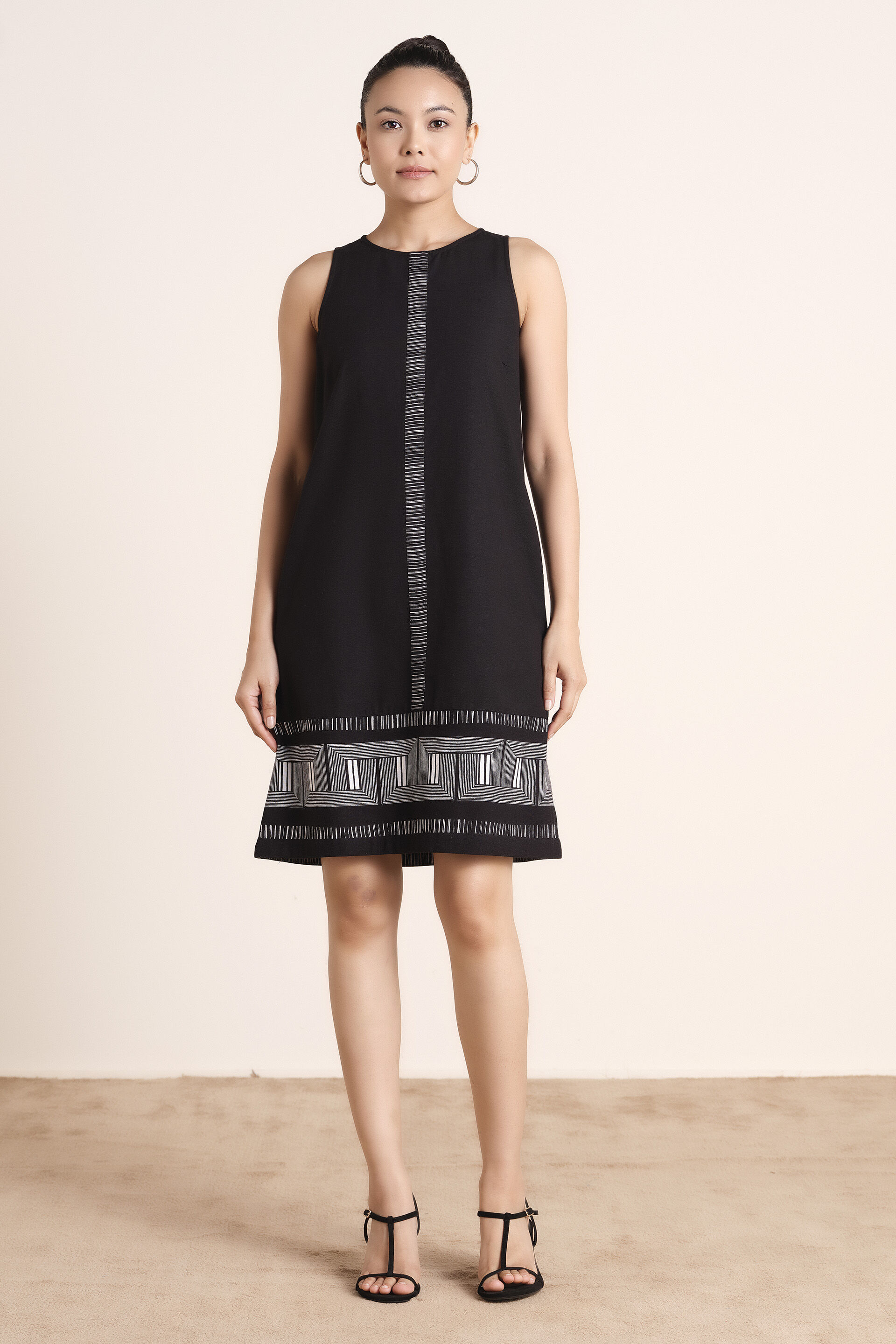 Cairo Black Dress, Black, image 1