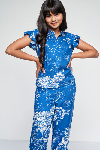 Mermaid Wishes Floral Set, Blue, image 2