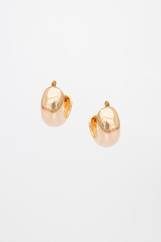 Gold Brass Earring, , image 1