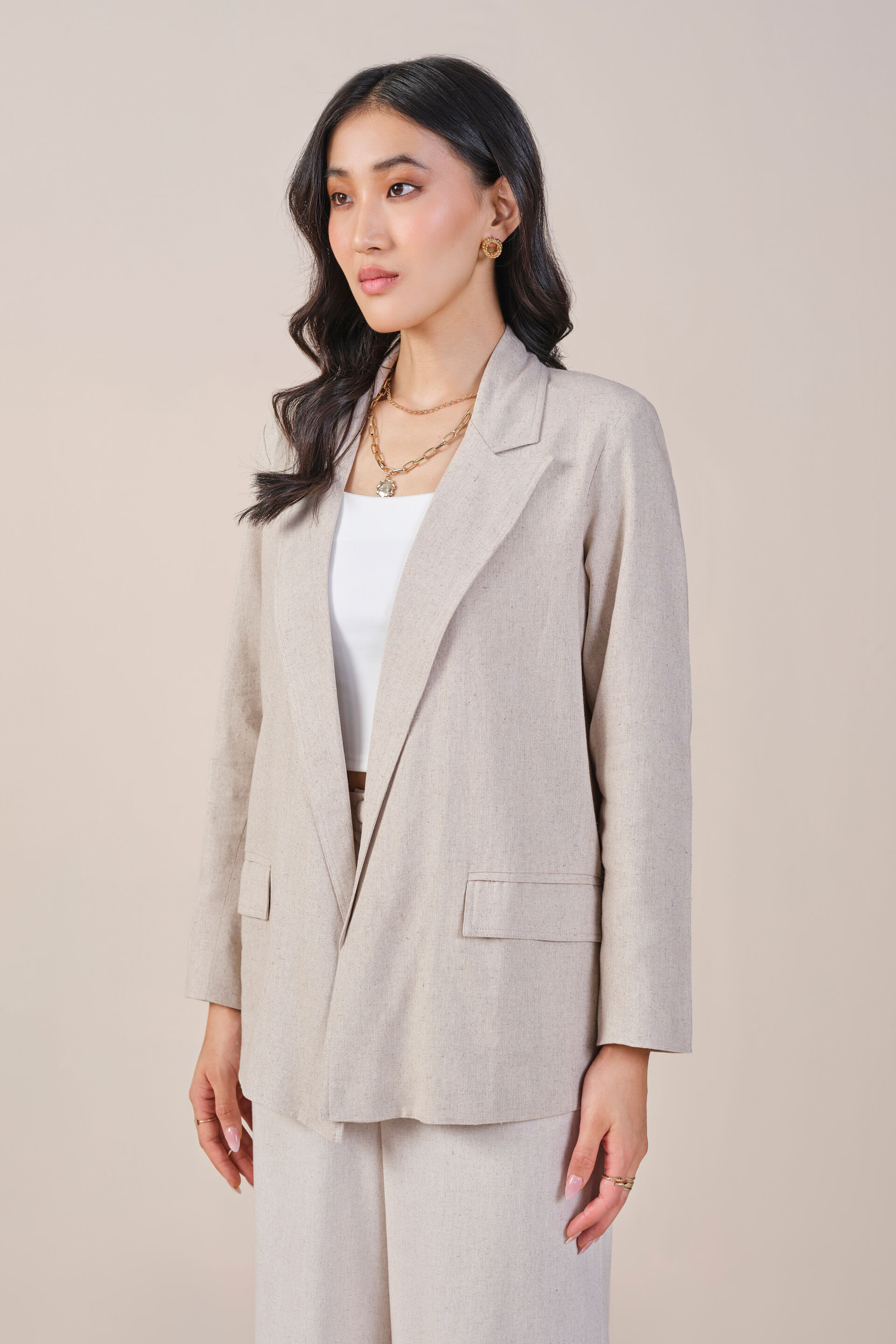 Prowess Blazer, Beige, image 6