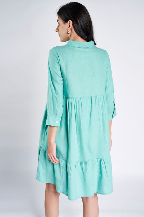 3 - Mint Maternity Short Dress, image 3