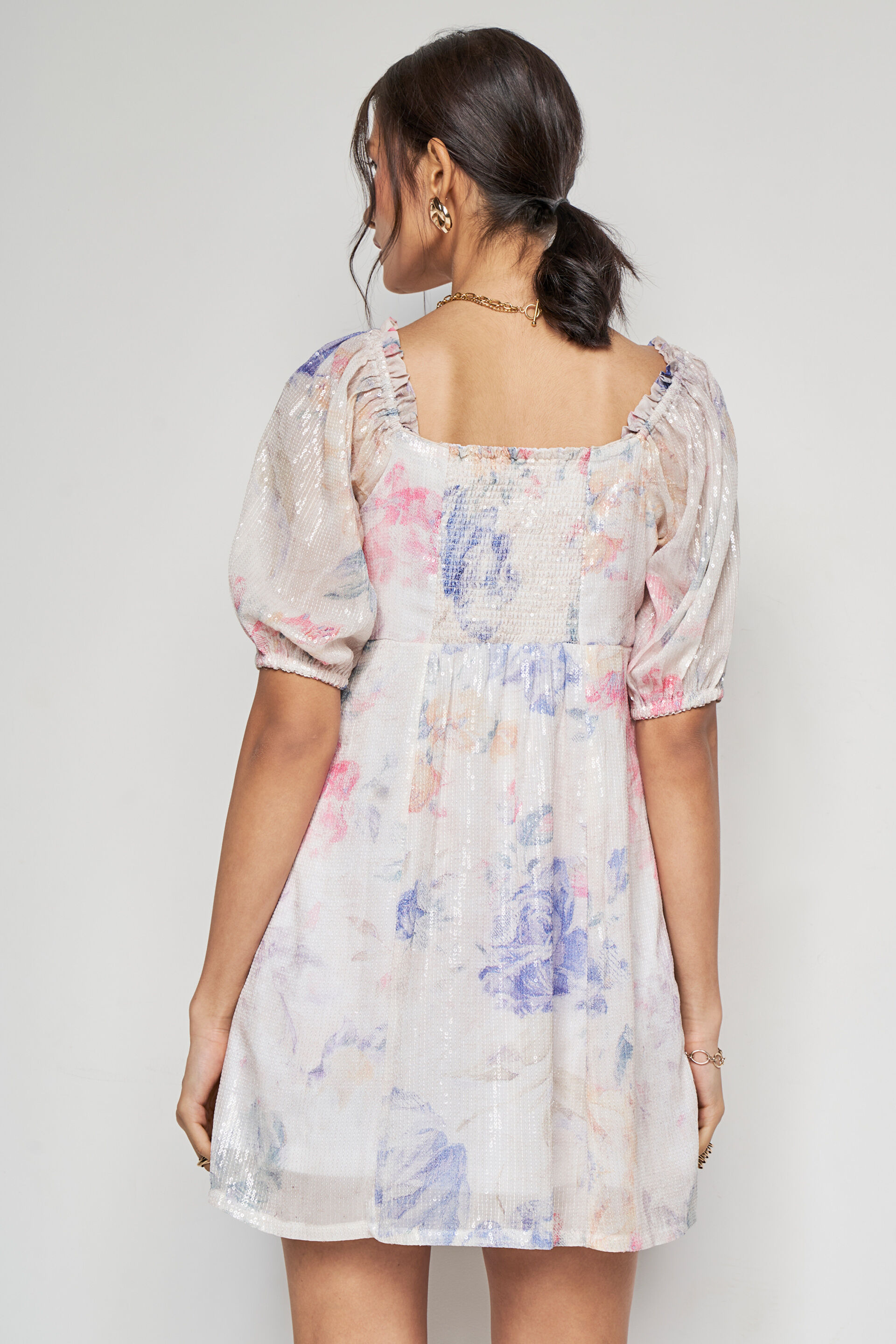 Party Petals Straight Dress, Multi Color, image 5