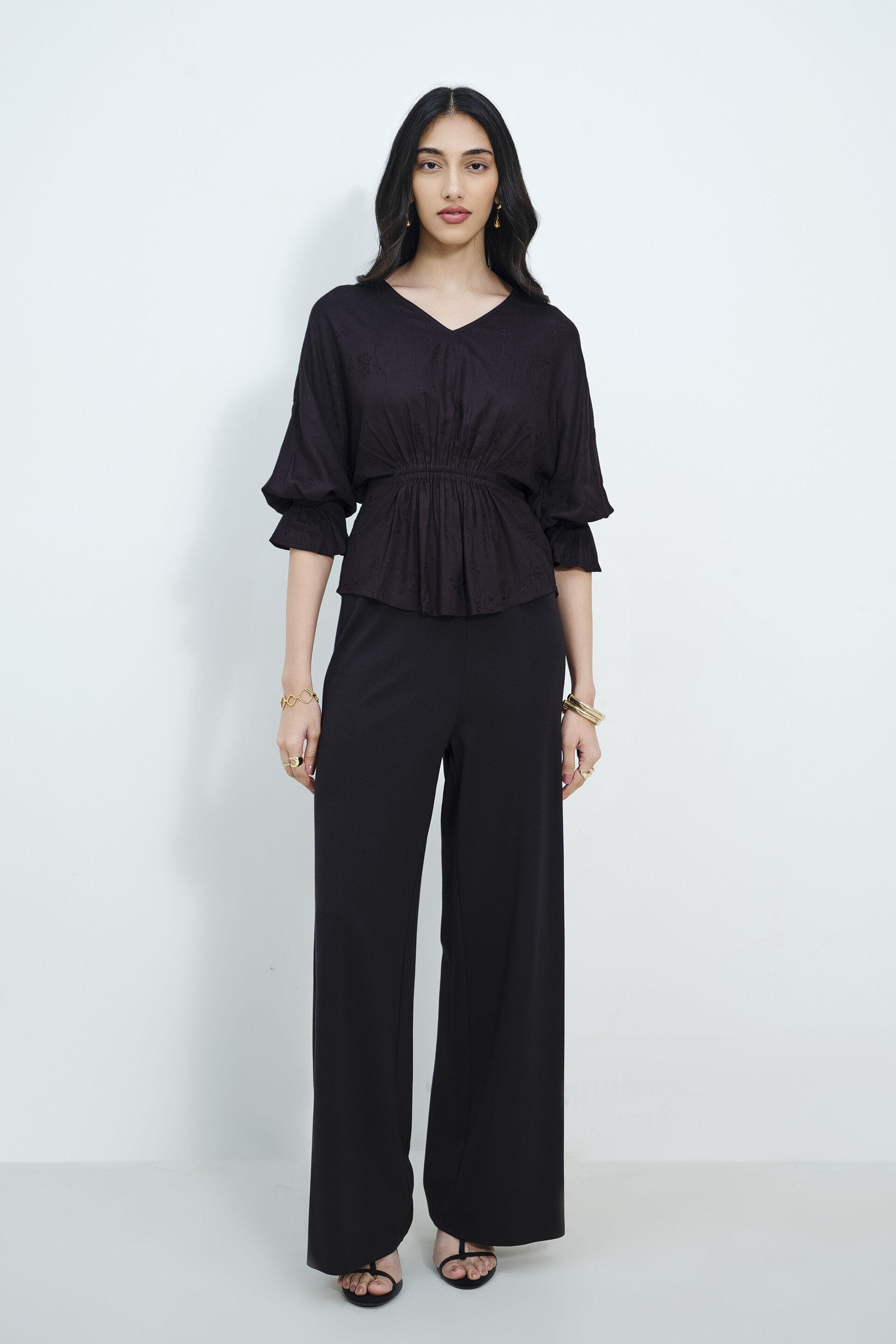 Ebony Black Top, Black, image 1