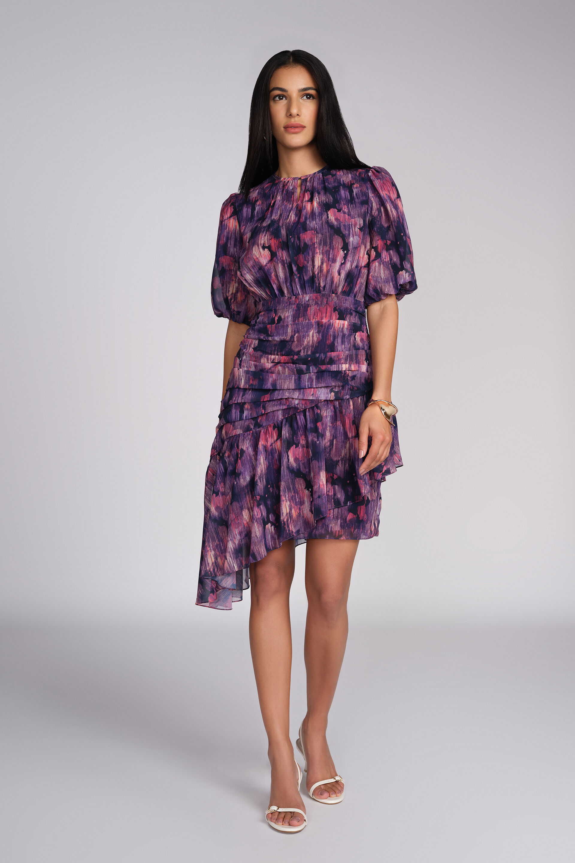 Dancing Shadows Dress, Purple, image 4