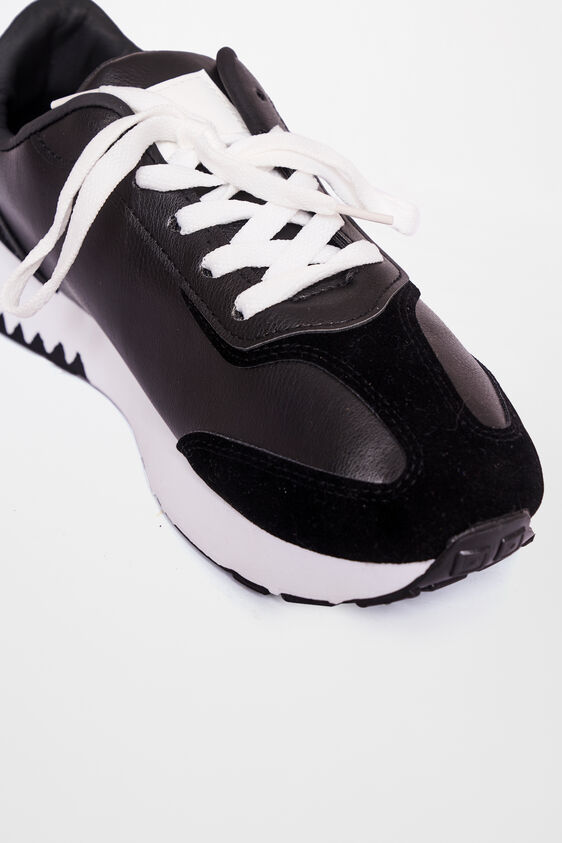Black Sneaker Footwear, Black, image 3