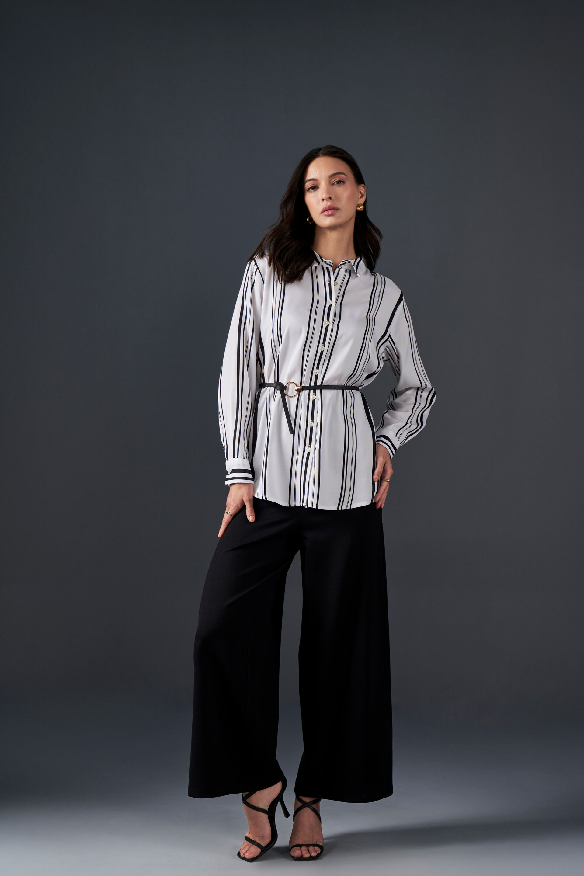 Octave Tencel Shirt, White, image 2